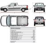 Dacia Logan Pick-Up 2007 года